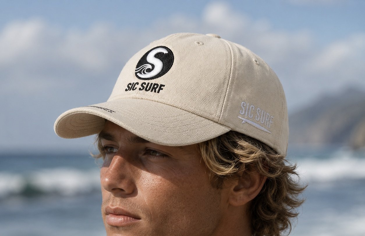 SIC SURF Classic Cap — Cream