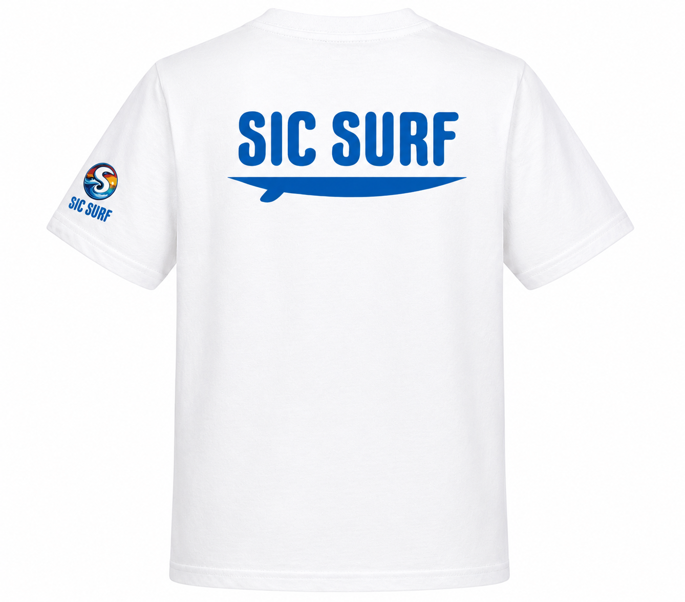SIC SURF Kids Classic T-Shirt — White