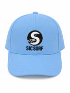 SIC SURF Stretch-Fit Cap — Pale Blue