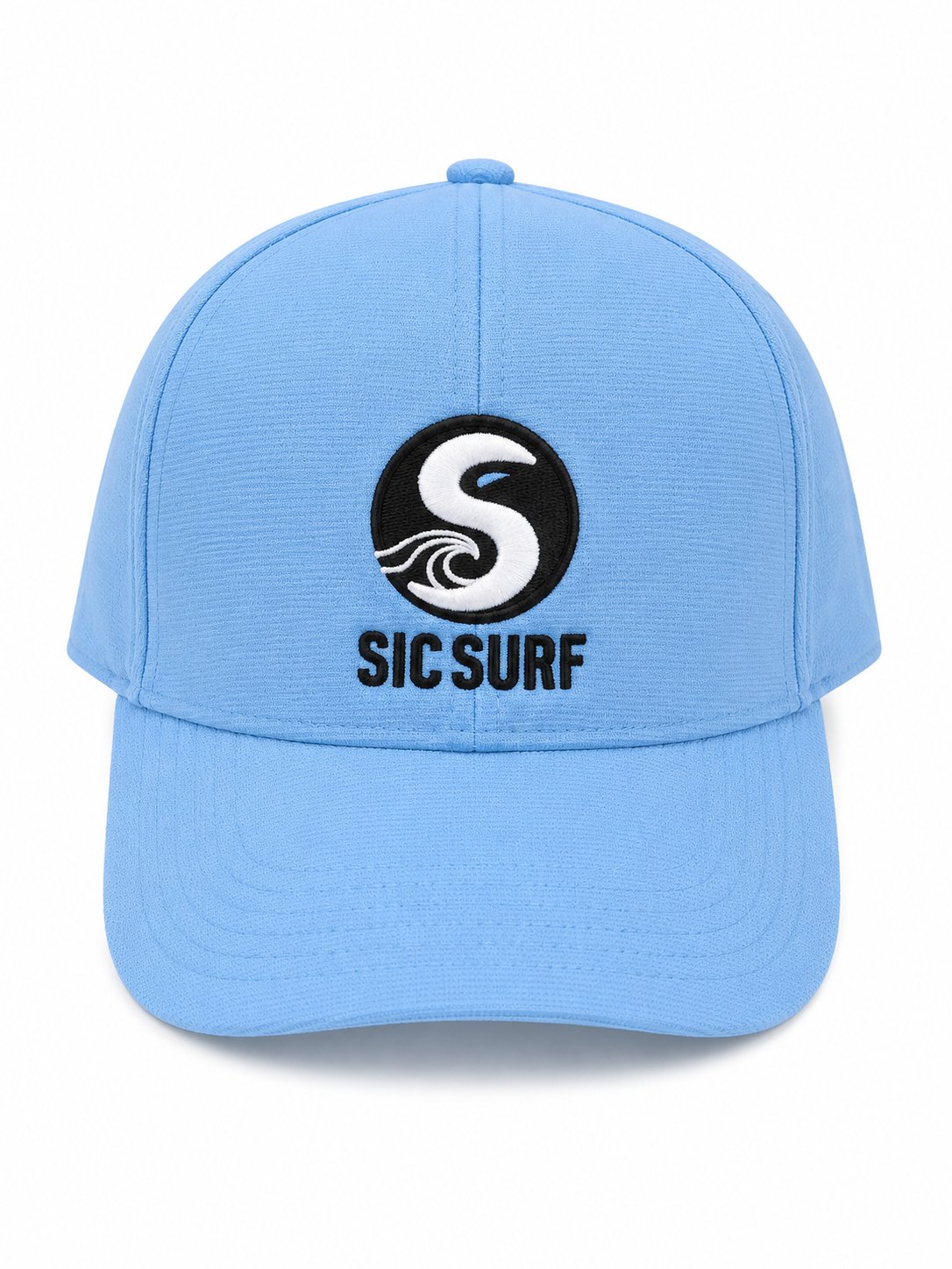 SIC SURF Stretch-Fit Cap — Pale Blue