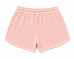 Women's Terry Towelling Shorts - Blush Pink