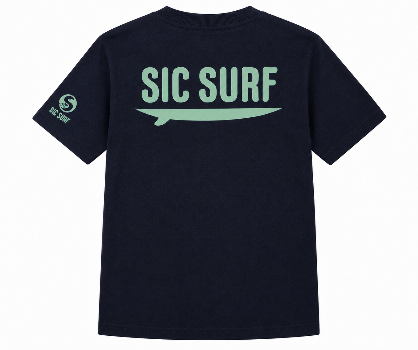 SIC SURF Kids Classic T-Shirt — Black