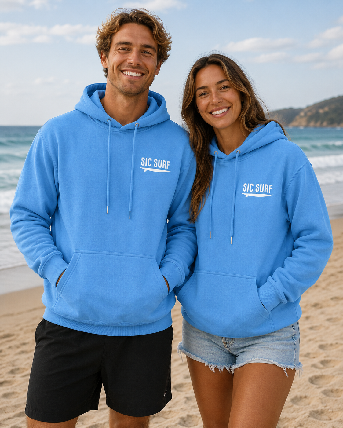 Hoodie Blue