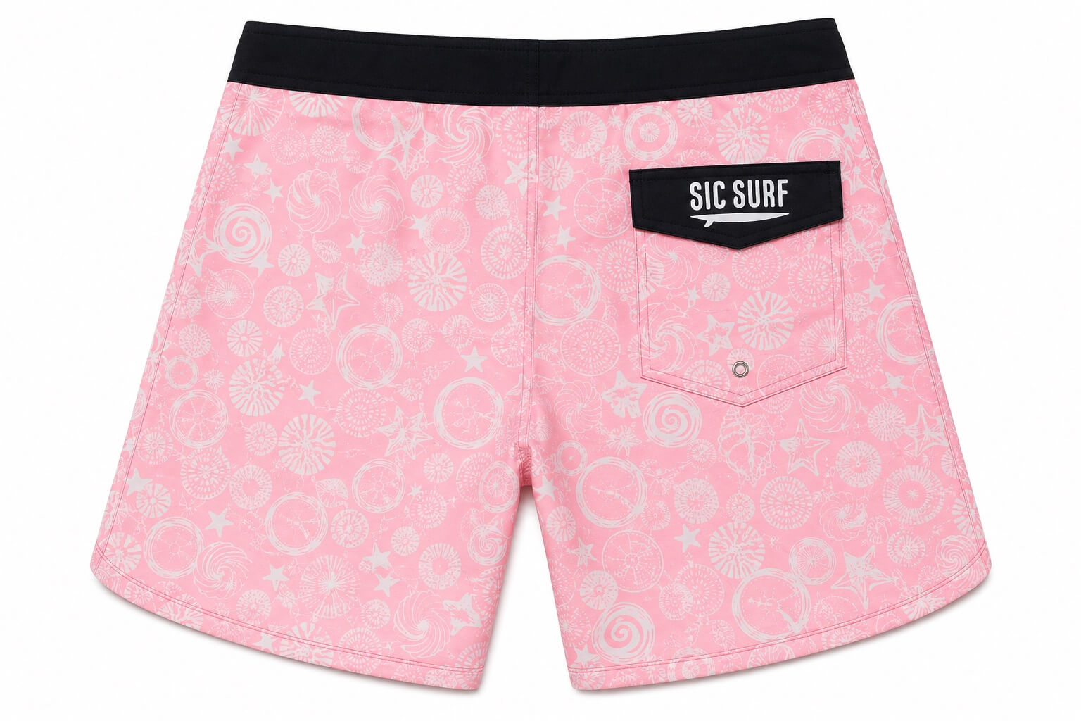 SIC SURF 4 Way Stretch Boardshorts — Reef Shell