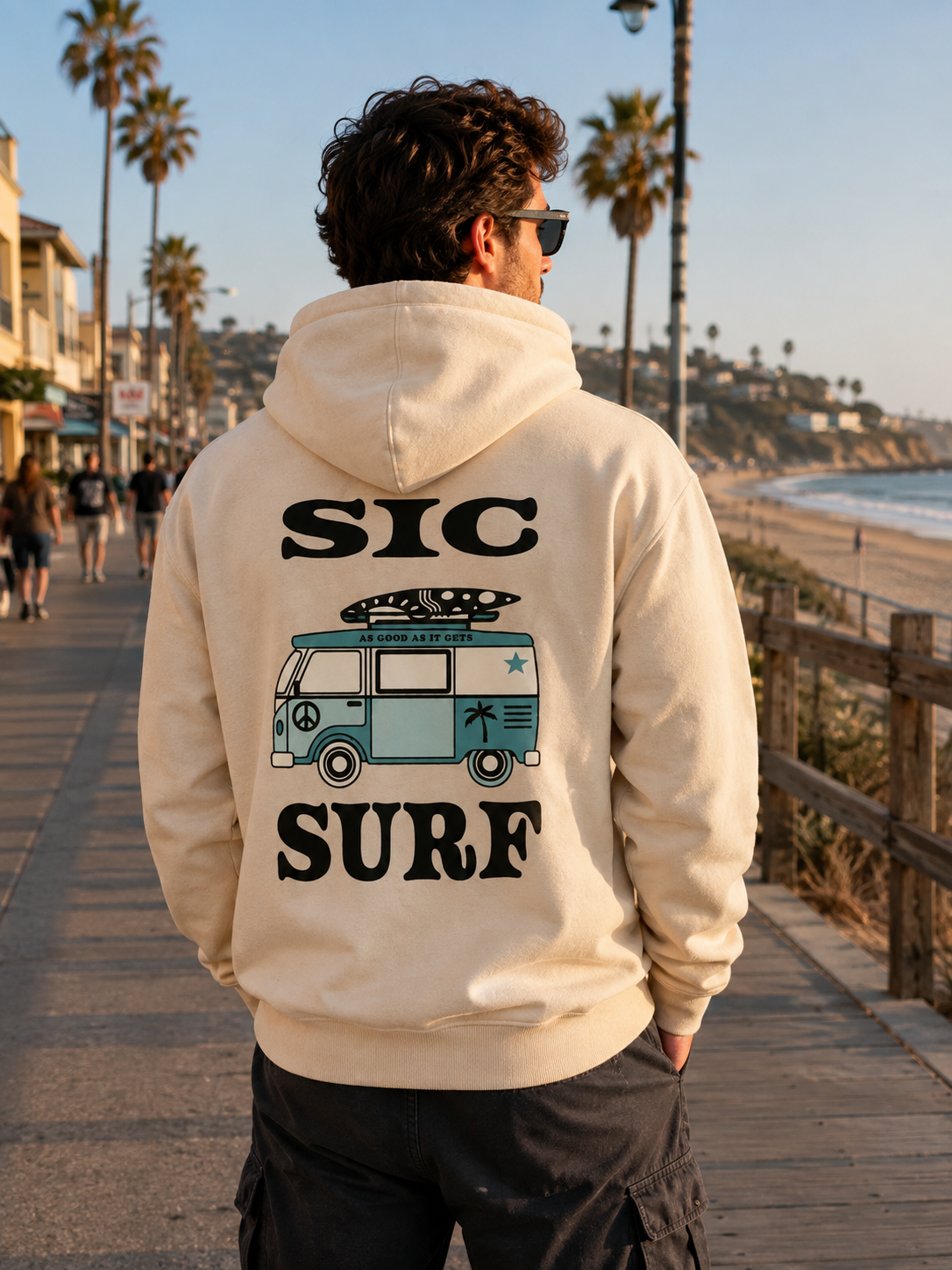 Kombi Cruiser Hoodie - Sand Beige  (Limited Release)