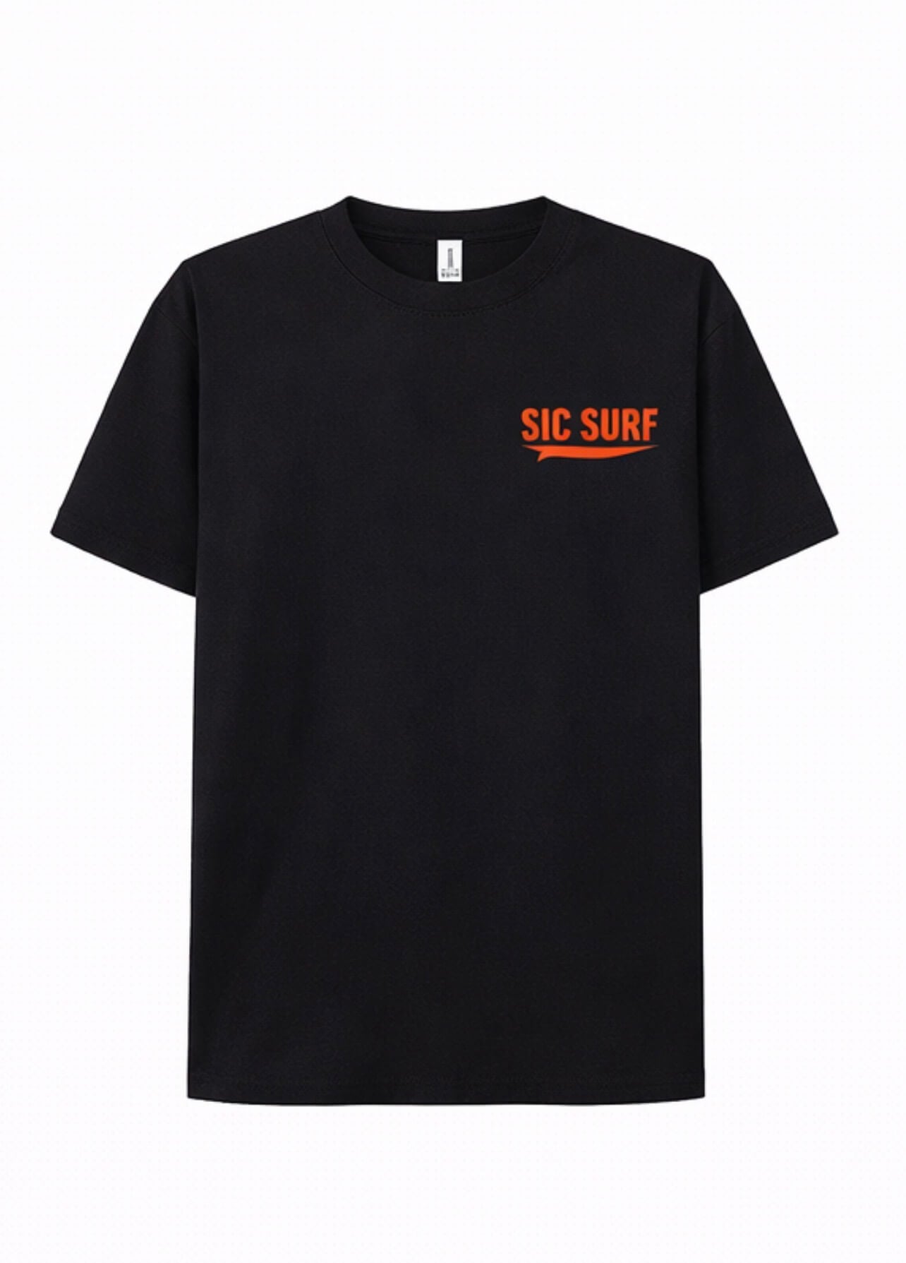 SIC SURF Men's Classic T-Shirt — Black