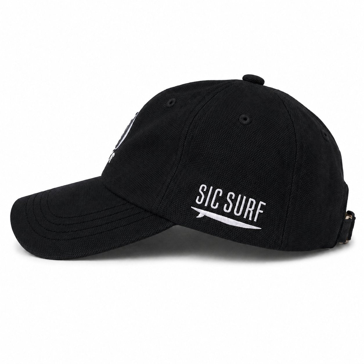 SIC SURF Classic Cap — Black
