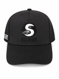 SIC SURF Classic Cap — Black Mesh