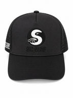 SIC SURF Classic Cap — Black Mesh