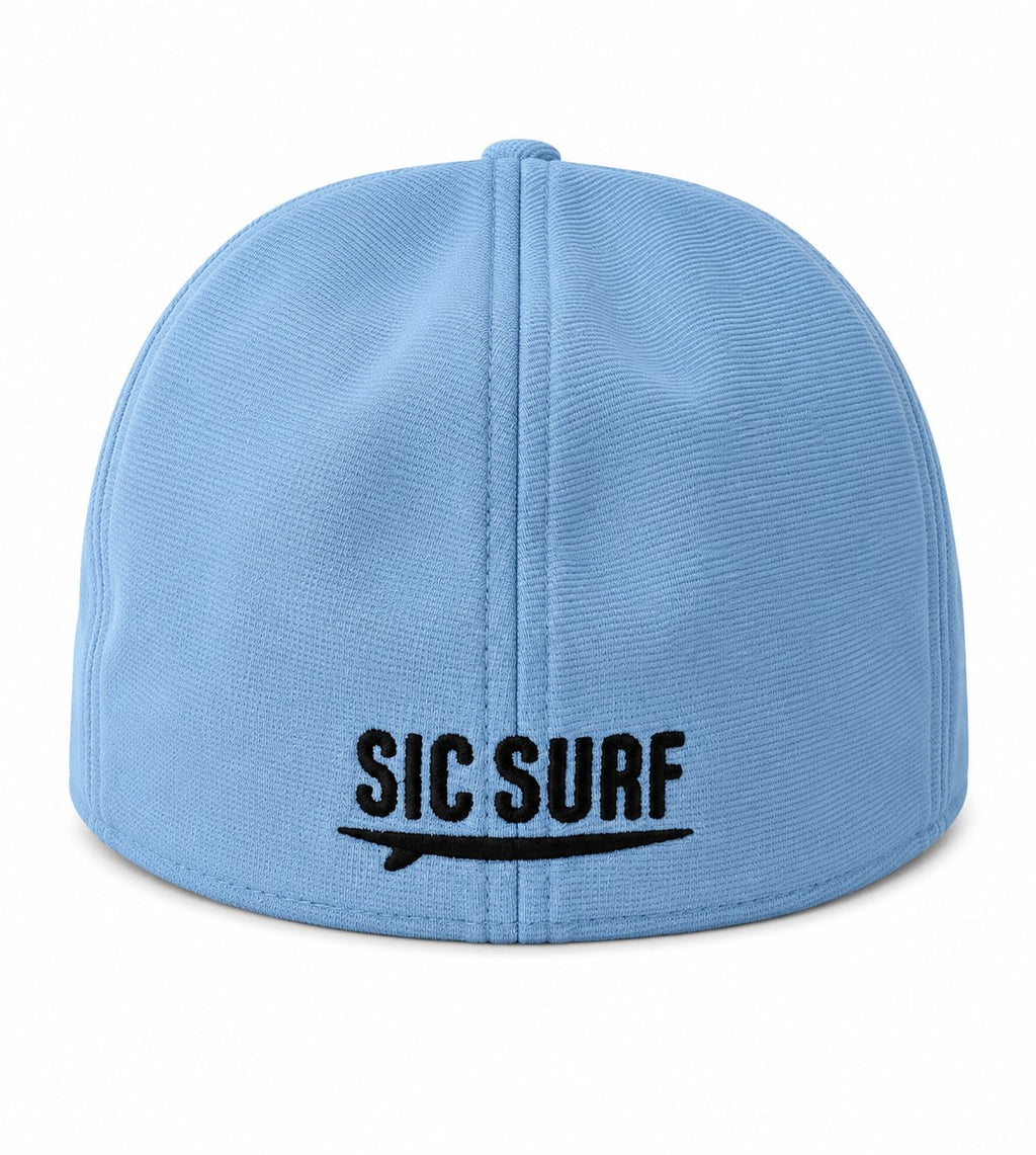 SIC SURF Stretch-Fit Cap — Pale Blue