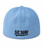 SIC SURF Stretch-Fit Cap — Pale Blue